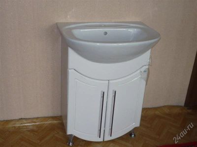 Лот: 1154734. Фото: 1. тумба+умывальник "Сан" 570*900... Мебель для ванной комнаты