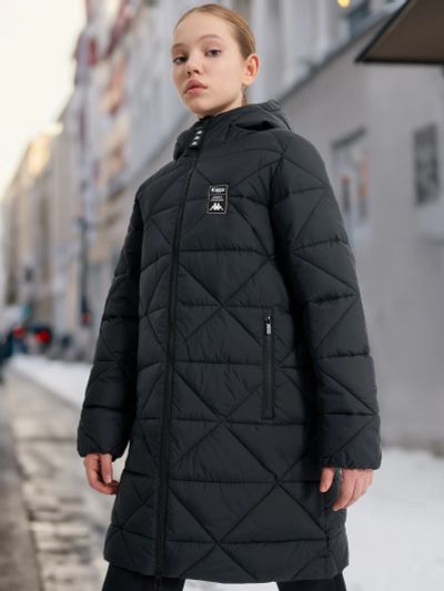 Лот: 24378385. Фото: 1. Пальто утепленное для девочек... Другое (спортивная одежда)