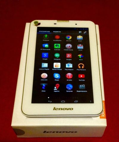 Лот: 4943247. Фото: 1. Продам планшетный компьютер Lenovo... Смартфоны