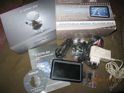 Лот: 777676. Фото: 1. мултевидийный плеер explay. Плееры