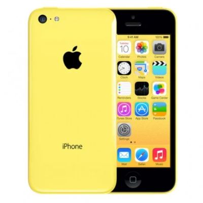 Лот: 3203969. Фото: 1. Apple iPhone 5C 16Gb Yellow. Смартфоны