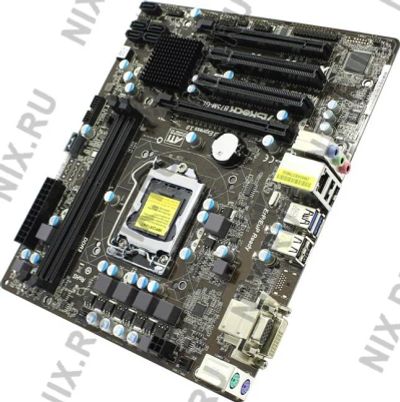 Лот: 6431486. Фото: 1. ASRock B75M-GL R2.0 (OEM) LGA1155... Материнские платы