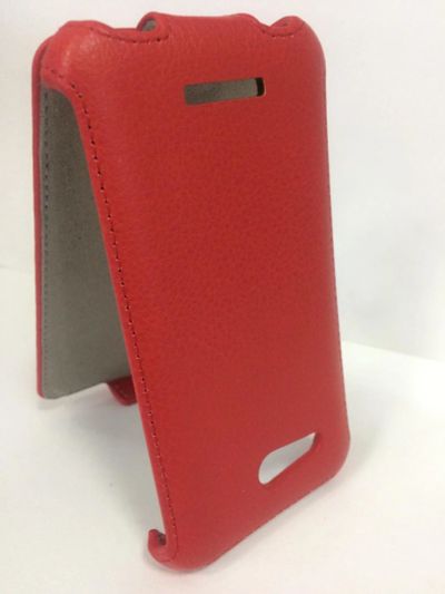 Лот: 9613946. Фото: 1. Чехол-книжка Sony Xperia E4g Красный... Чехлы, бамперы