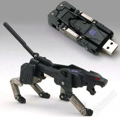 Лот: 1268933. Фото: 1. USB флешка 4GB "Трансформер" в... USB-флеш карты
