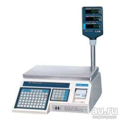 Лот: 17069394. Фото: 1. Весы торговые CAS LP-15R (v1.6... Торговое
