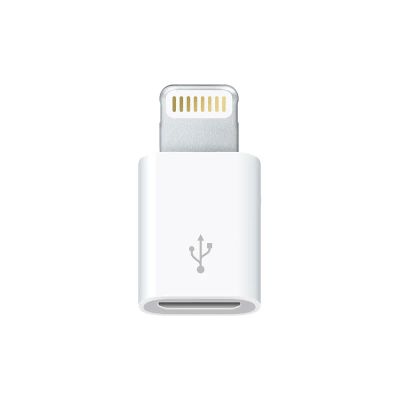 Лот: 12844925. Фото: 1. Переходник micro USB - Lighting... Дата-кабели, переходники