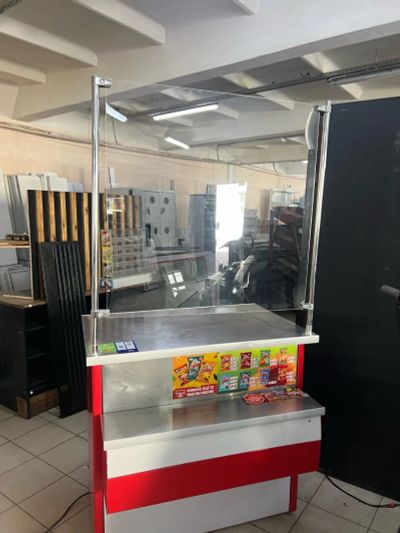 Лот: 22625673. Фото: 1. Кассовый прилавок бу Айсберг. Торговое