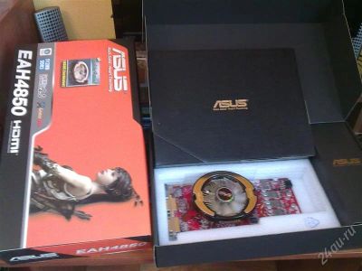 Лот: 823995. Фото: 1. Asus EAH4850 512Мб. Видеокарты