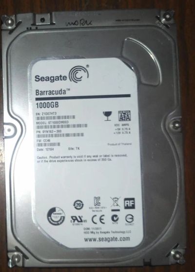 Лот: 9617767. Фото: 1. Жесткий диск для компьютера Seagate... Жёсткие диски