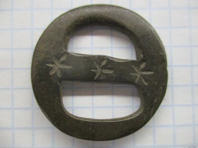 Лот: 17518608. Фото: 1. Пряжка древняя,,бронза. Археология