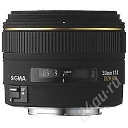 Лот: 1415784. Фото: 1. Sigma 30/1.4 для Canon+ фильтр... Объективы