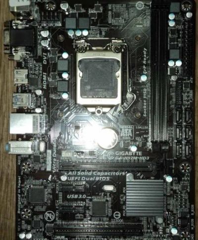 Лот: 12668084. Фото: 1. Gigabyte GA-H97M-HD3 возможен... Материнские платы