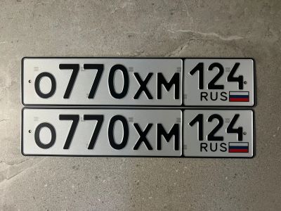 Лот: 23019633. Фото: 1. Продам гос.номер О 770 ХМ 124. Госномера