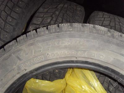 Лот: 1322945. Фото: 1. резина зимняя Michelin x-ice R16... Шины