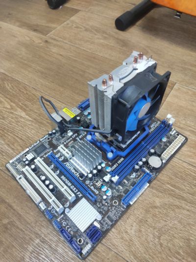 Лот: 19563595. Фото: 1. Asrock am3+ процессор amd athlon... Комплекты запчастей