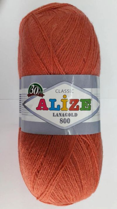 Лот: 8017765. Фото: 1. Пряжа Alize Lanagold Classic состав... Ткани, нитки, пряжа