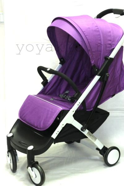 Лот: 9470842. Фото: 1. Детская коляска YOYA plus фиолетовая. Коляски