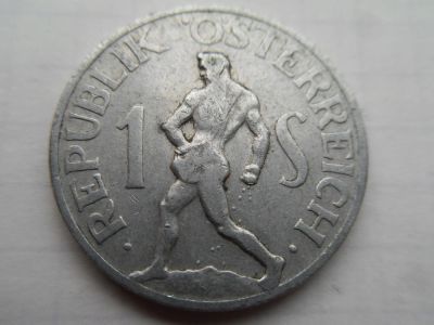 Лот: 8546104. Фото: 1. Австрия 1 шиллинг 1947. Германия и Австрия