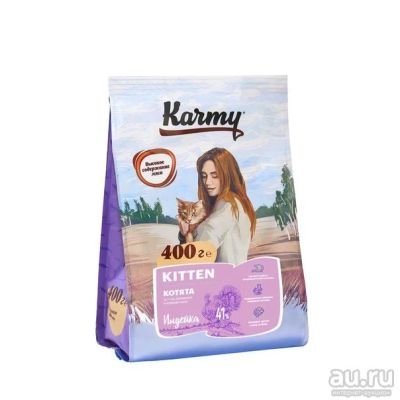 Лот: 13232925. Фото: 1. Корм для кошек Karmy Kitten для... Корма