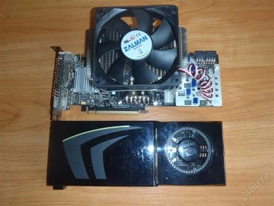 Лот: 982023. Фото: 1. Geforce GTX280 Palit с установленным... Видеокарты