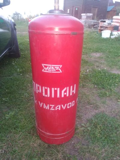 Лот: 14948238. Фото: 1. Газовый баллон 50 литров полный. Баллоны, газ в баллонах