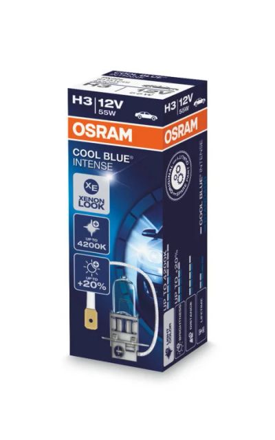 Лот: 11304735. Фото: 1. Osram H3 Cool Blue Intense 64151CBI. Оптика и освещение