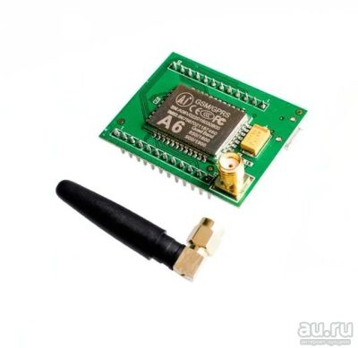 Лот: 9994119. Фото: 1. GSM модуль A6 (GPRS, 850/900/1800... Микроконтроллеры