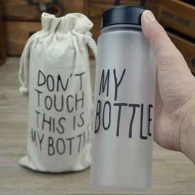 Лот: 6058262. Фото: 1. My Bottle Моя бутылка (черная... Контейнеры, банки