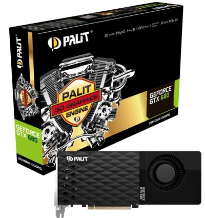 Лот: 7278019. Фото: 1. Palit GTX 680. Видеокарты