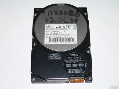 Лот: 12247764. Фото: 1. Жёсткий Ретро Диск. Жёсткие диски (HDD)