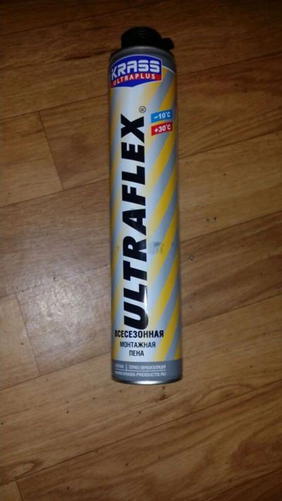 Лот: 8605828. Фото: 1. Монтажная пена Ultraflex. Клеи, герметики, пена монтажная, клейкие ленты
