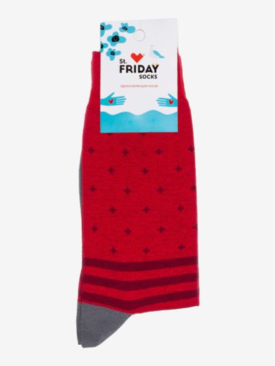 Лот: 22439536. Фото: 1. Носки с узорами St.Friday Socks... Другое (спортивная одежда)