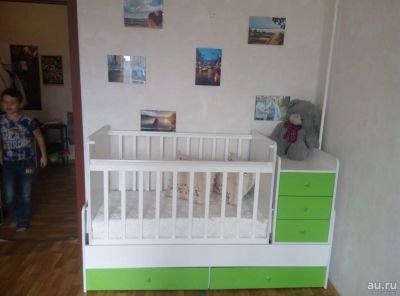 Лот: 9745796. Фото: 1. Кроватка детская фея 1100. Детские кровати и кроватки