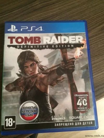 Лот: 9757863. Фото: 1. Tomb Raider Definitive Edition... Игры для консолей
