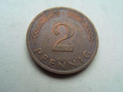 Лот: 10214141. Фото: 1. Германия 2 пфеннига 1972 (D). Германия и Австрия