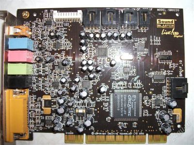Лот: 973356. Фото: 1. creative sound blaster leve 5... Звуковые карты
