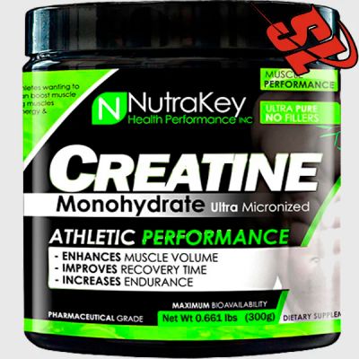 Лот: 7063768. Фото: 1. Creatine Monohydrate (300g) NutraKey... Спортивное питание, витамины