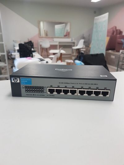 Лот: 14462615. Фото: 1. HP procurve 1400-8g. Коммутаторы