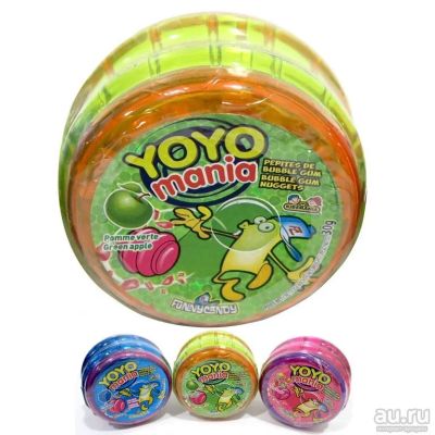 Лот: 13126903. Фото: 1. Жвачка-игрушка Funny Candy YOYO... Жевательная резинка