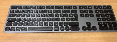 Лот: 19400543. Фото: 1. Satechi Aluminum Wireless Keyboard. Клавиатуры и мыши