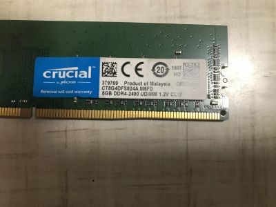 Лот: 25850453. Фото: 1. Оперативная память DDR4 8Gb Crucial... Оперативная память