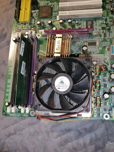Лот: 25710489. Фото: 1. EPoX EP-4PDA3I Socket 478. Процессоры