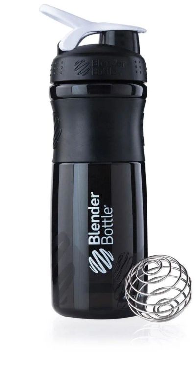 Лот: 9581556. Фото: 1. Шейкер Blender Bottle 700ml черный. Термосы, термокружки, фляжки