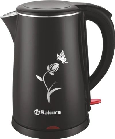 Лот: 17157130. Фото: 1. Чайник 1,8л, Sakura SA-2159BK... Чайники, кофемашины, кулеры