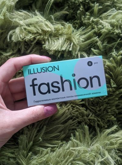 Лот: 21993959. Фото: 1. Линзы контактные illusion fashion... Контактные линзы