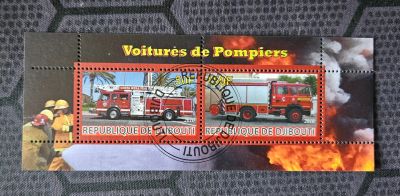 Лот: 25728988. Фото: 1. Марки: Джибути. 2010. пожарные... Марки