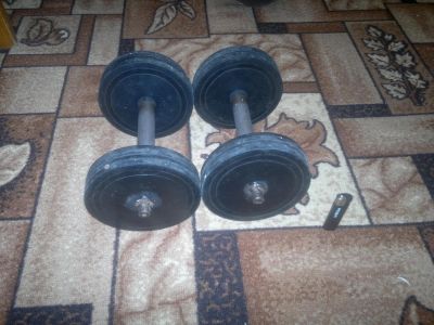 Лот: 4692315. Фото: 1. гантели 5 кг пара. Гантели