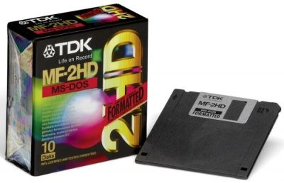Лот: 15231559. Фото: 1. Дискеты 3.5 дюйма TDK + PlastBox. Другое (носители информации)