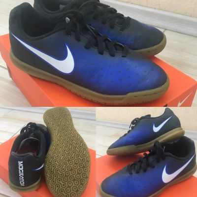 Лот: 12143133. Фото: 1. Бутсы зальные Nike Megistax 34... Кеды, кроссовки, слипоны