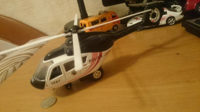 Лот: 7763154. Фото: 1. Вертолёт полицейский. Авиамоделизм